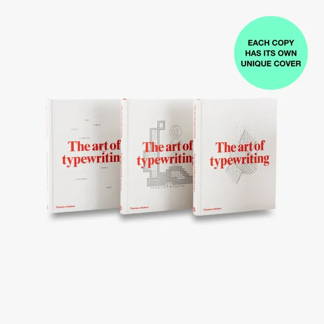 Thames & Hudson The Art of Typewriting bog skrivemaskiner