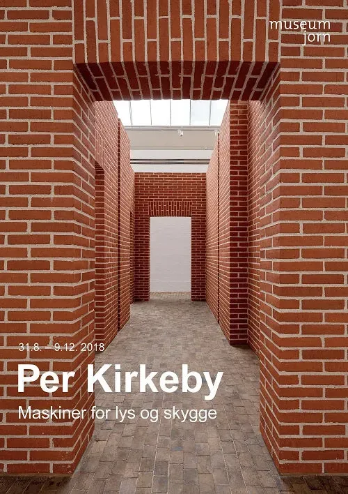 Museum Jorn Per Kirkeby MURSTEN plakat 60x42 cm