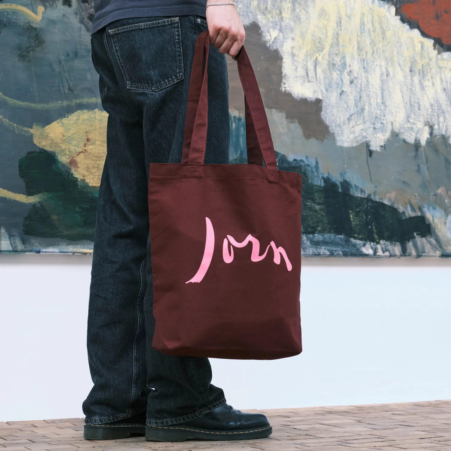 Museum Jorn mulepose stofpose 45x40 cm genbrug
