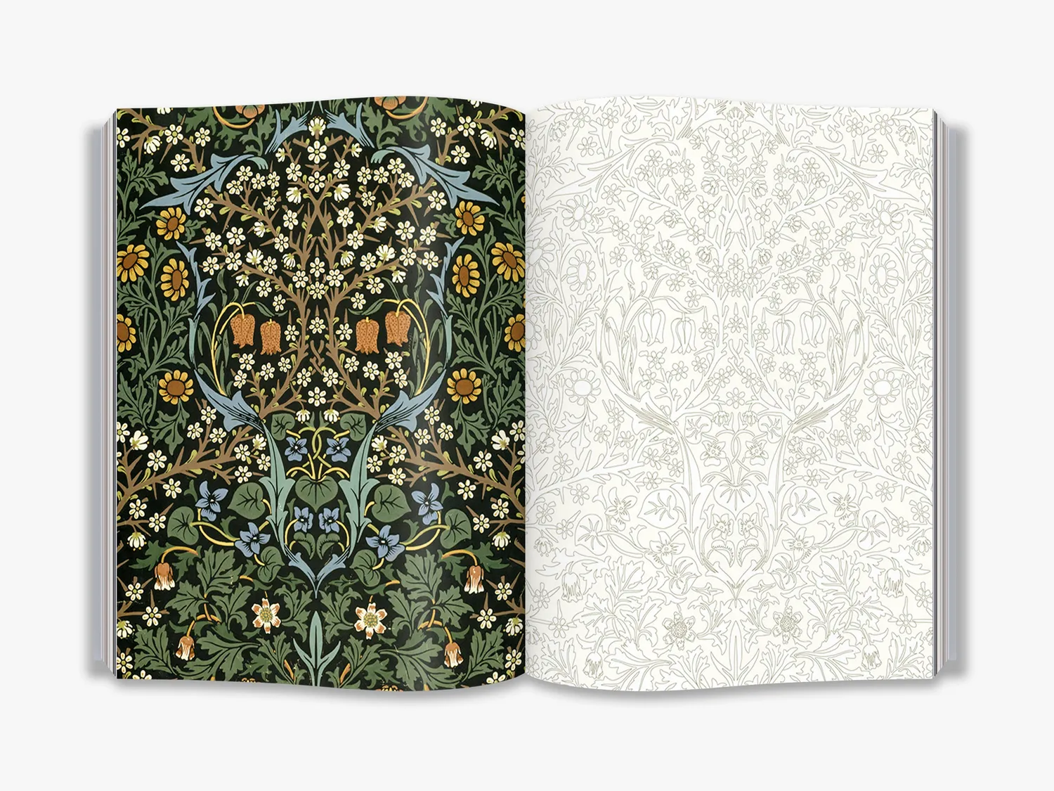 Thames & Hudson William Morris malebog V&A