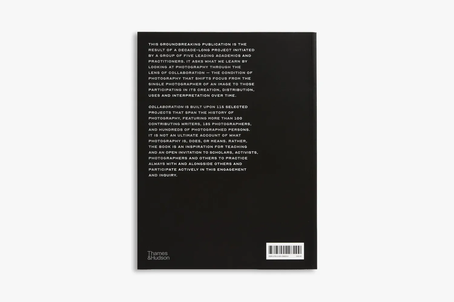 Thames & Hudson Collaboration fotobog om fotosamarbejde