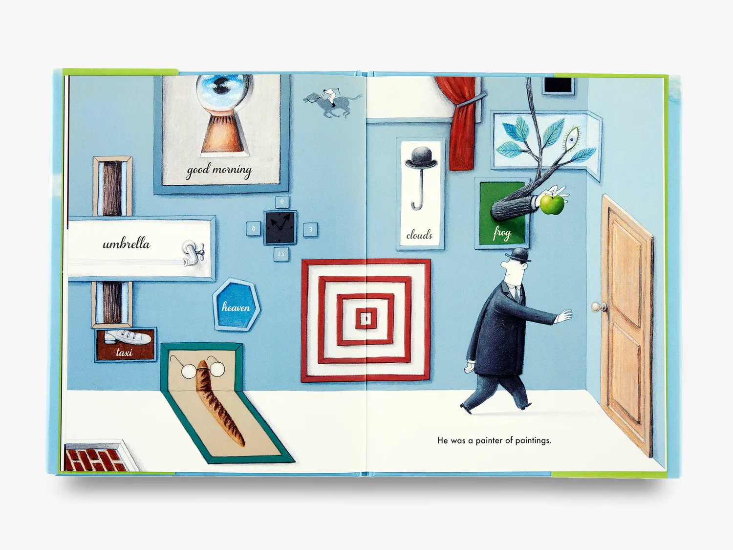 Thames & Hudson Magritte's Apple billedbog kunst