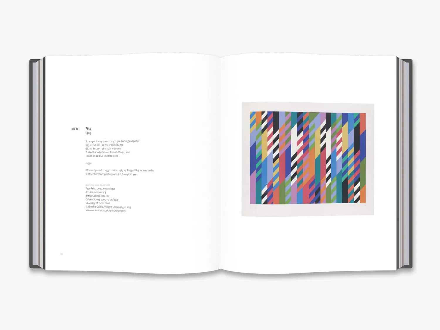 Thames & Hudson Bridget Riley Complete Prints kunstbog