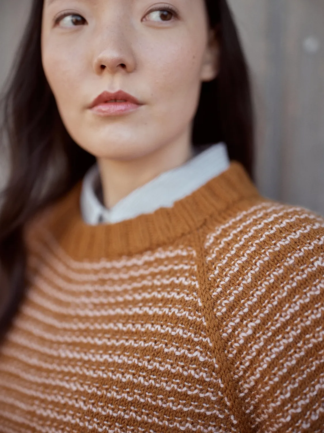 Laine Menamu Sweater strikkekit DK-garn uden opskrift