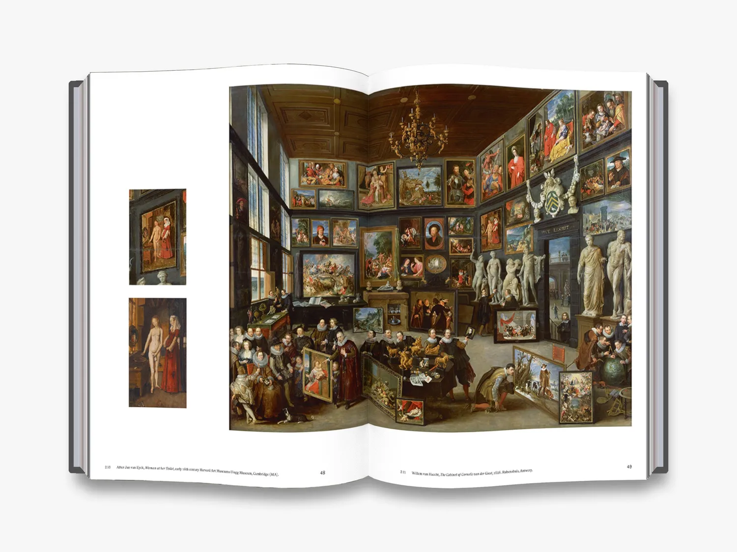 Thames & Hudson Van Eyck bog illustreret udstillingskatalog