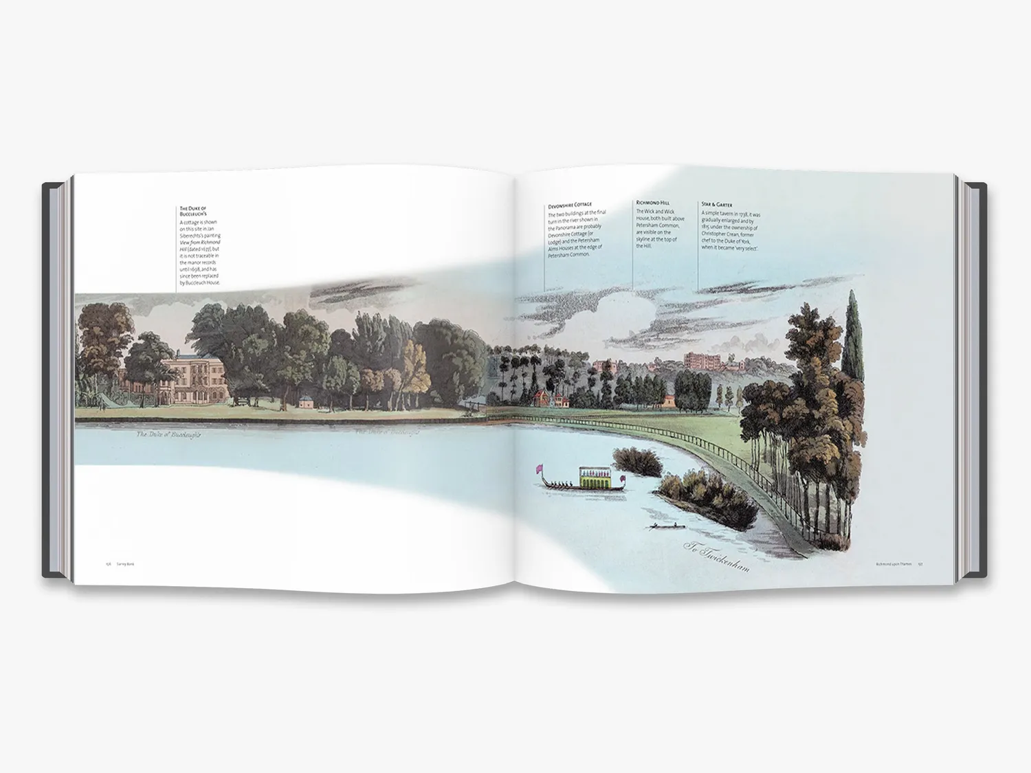 Thames & Hudson Panorama of the Thames bog – London 1829