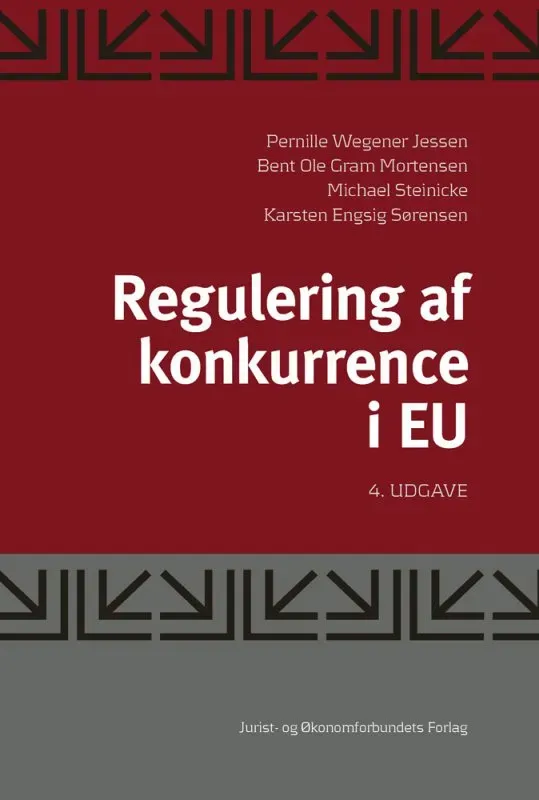 Nyt Juridisk Forlag Regulering af konkurrence i EU papirbog fusionskontrol