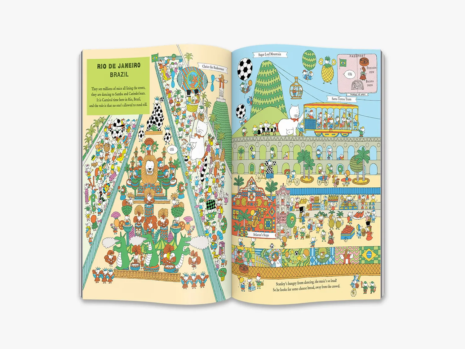 Thames & Hudson Mice in the City børnebog – Around World