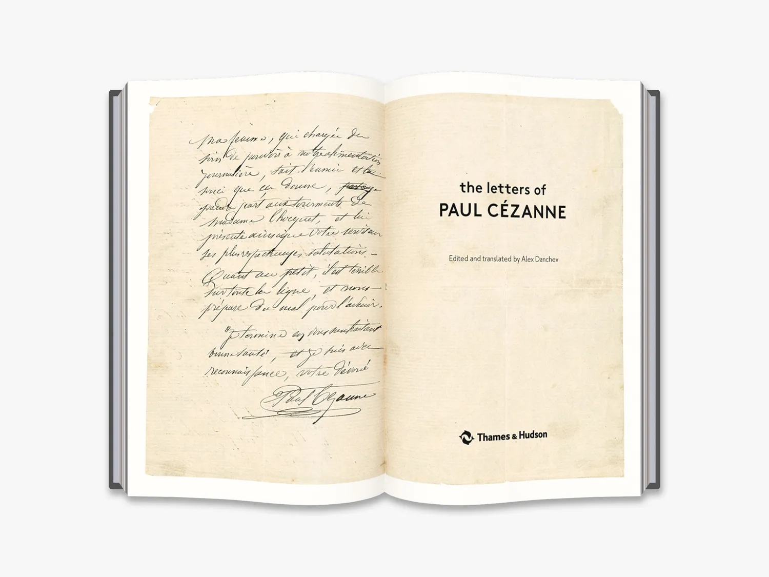 Thames & Hudson Letters of Paul Cézanne bog breve