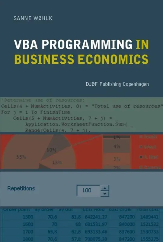 Nyt Juridisk Forlag VBA Programming in Business Economics papirbog