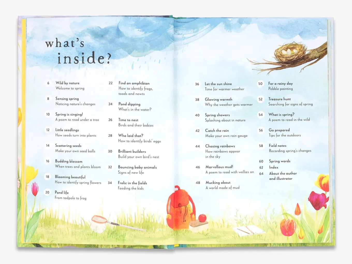 Thames & Hudson A Field Guide to Spring børnebog – natur
