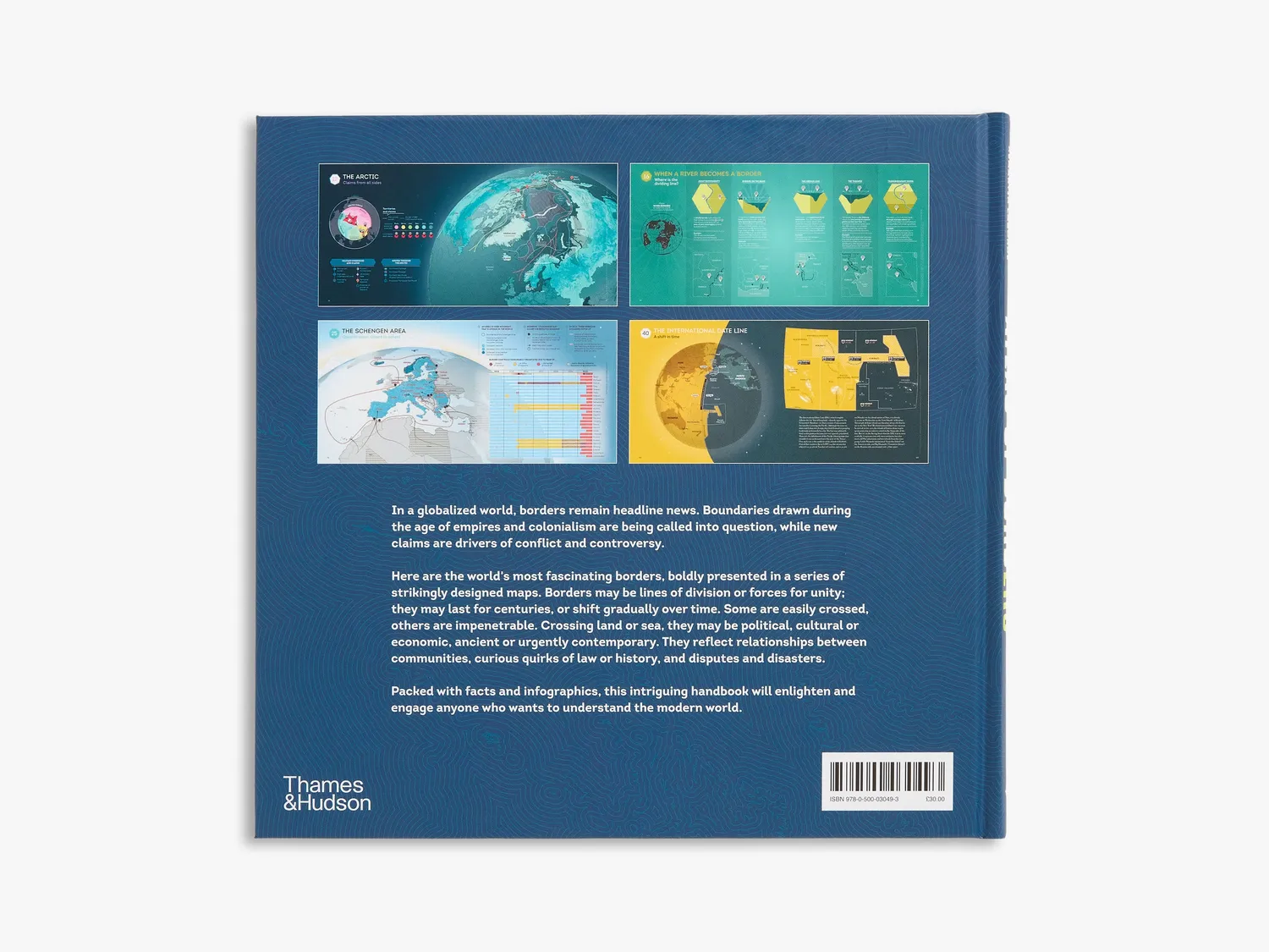 Thames & Hudson Atlas of Borders bog geopolitik