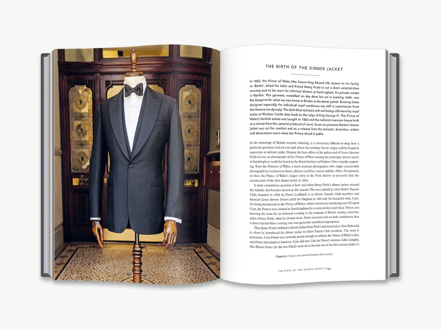 Thames & Hudson Henry Poole & Co. bog om Savile Row
