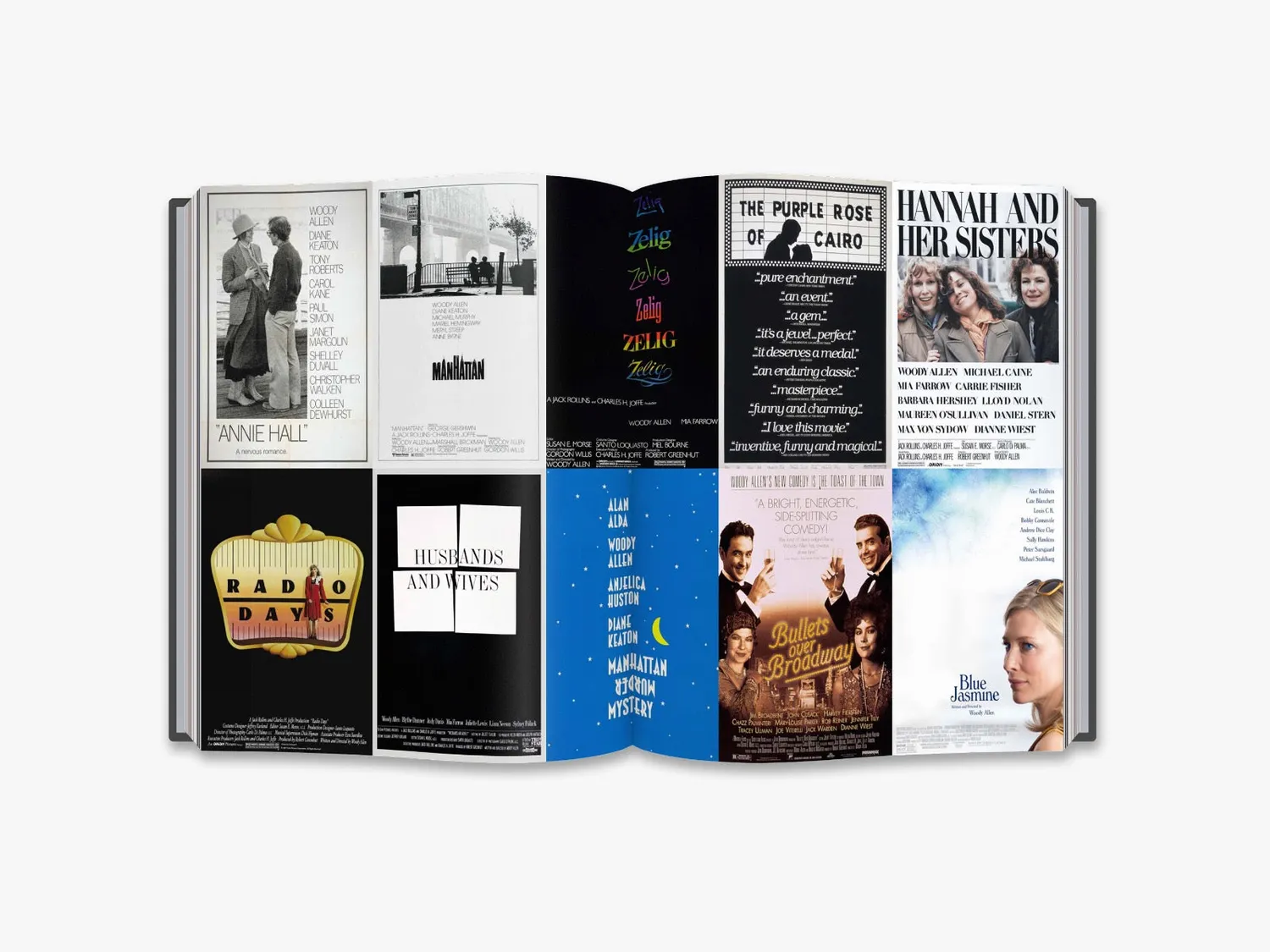 Thames & Hudson Woody Allen bog af Tom Shone illustreret retrospektiv