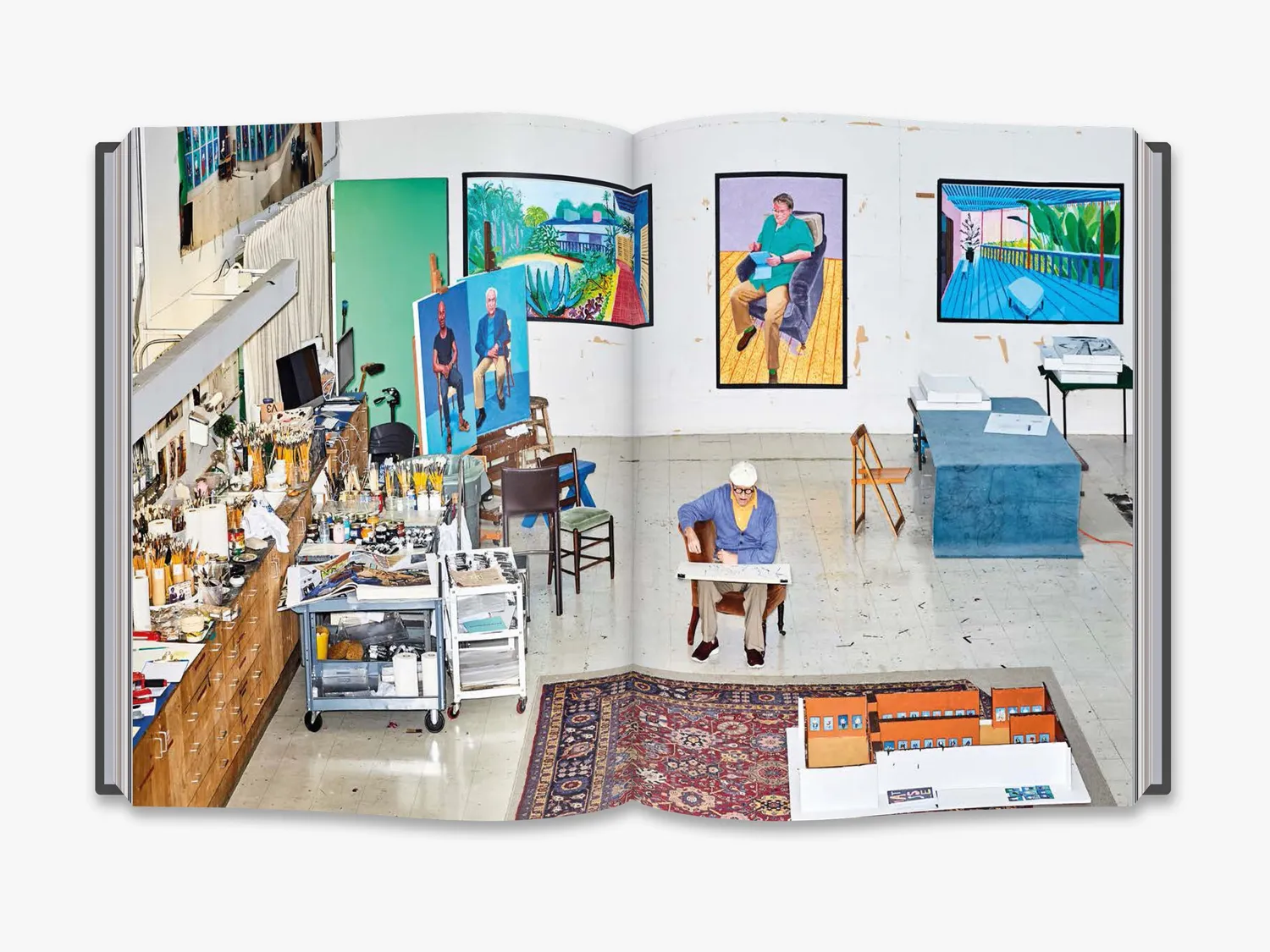 Thames & Hudson David Hockney: Current kunstbog