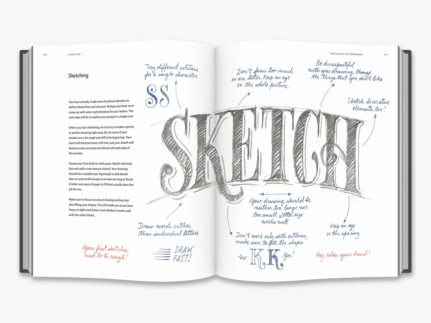 Thames & Hudson The Golden Secrets of Lettering bog illustreret