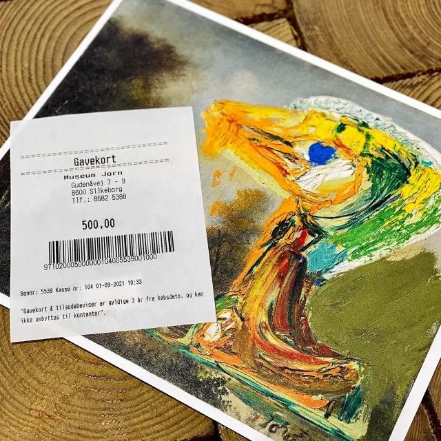 Museum Jorn gavekort 100 kr til entré og oplevelse