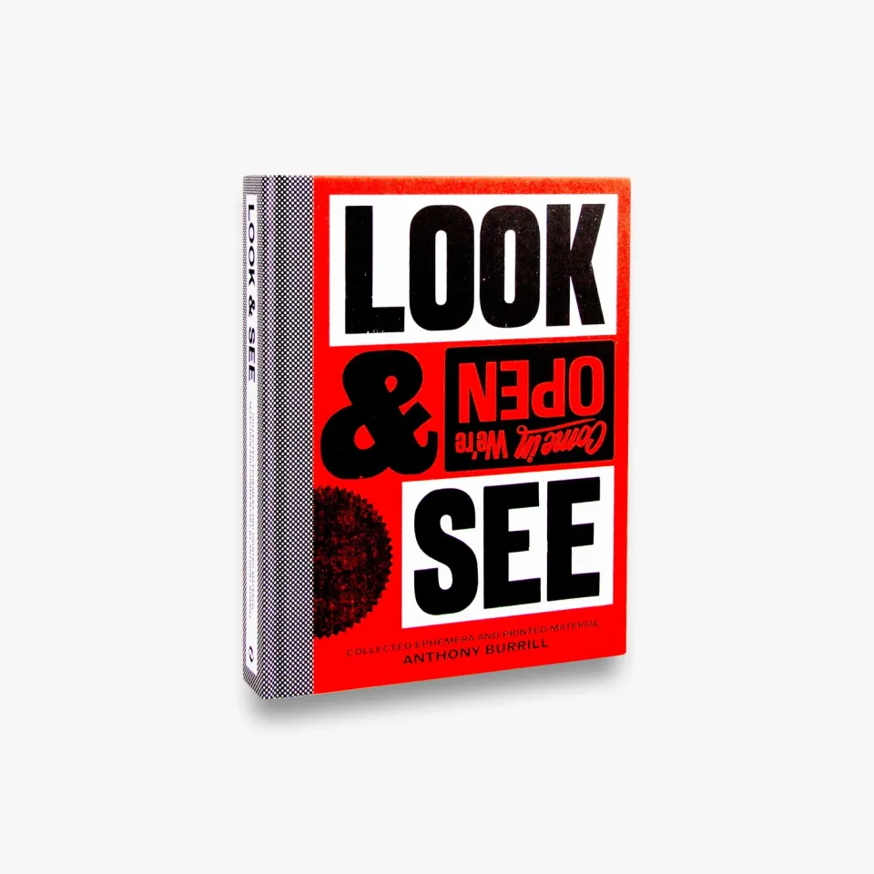 Thames & Hudson Anthony Burrill Look & See bog grafisk design