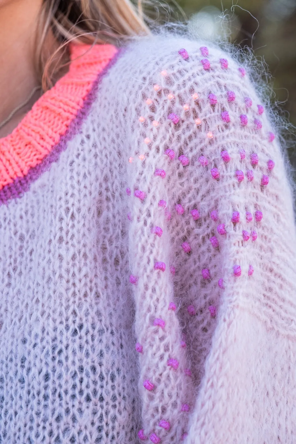 Tukubook Nordic Knits Shine! strikkebog softcover engelsk perler
