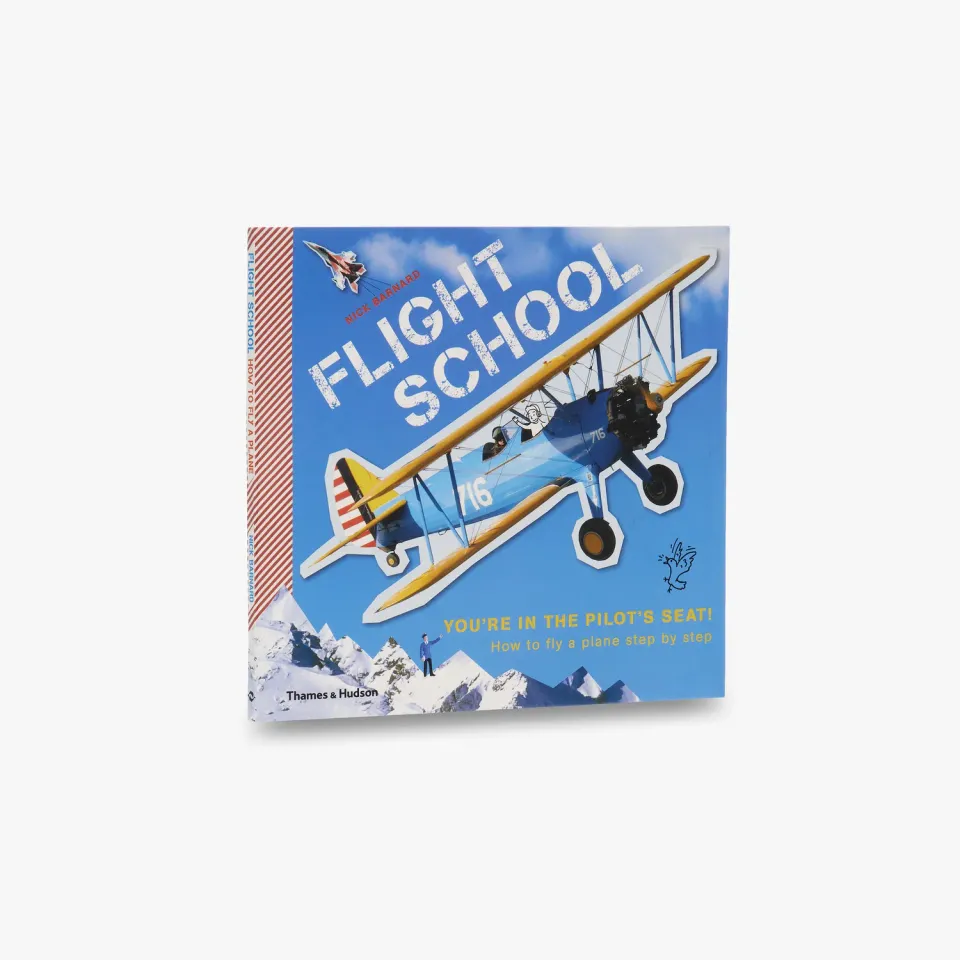Thames & Hudson Flight School børnebog om fly illustreret
