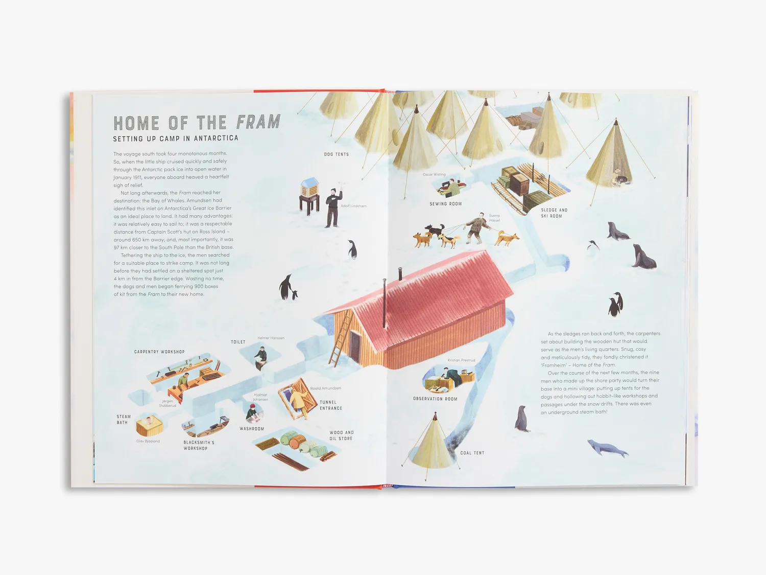 Thames & Hudson Race to the South Pole børnebog