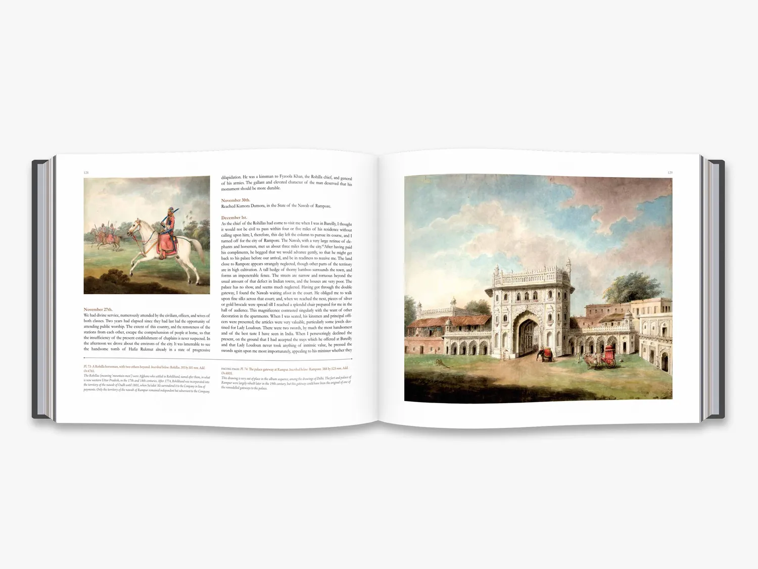 Thames & Hudson Sita Ram's Painted Views of India bog