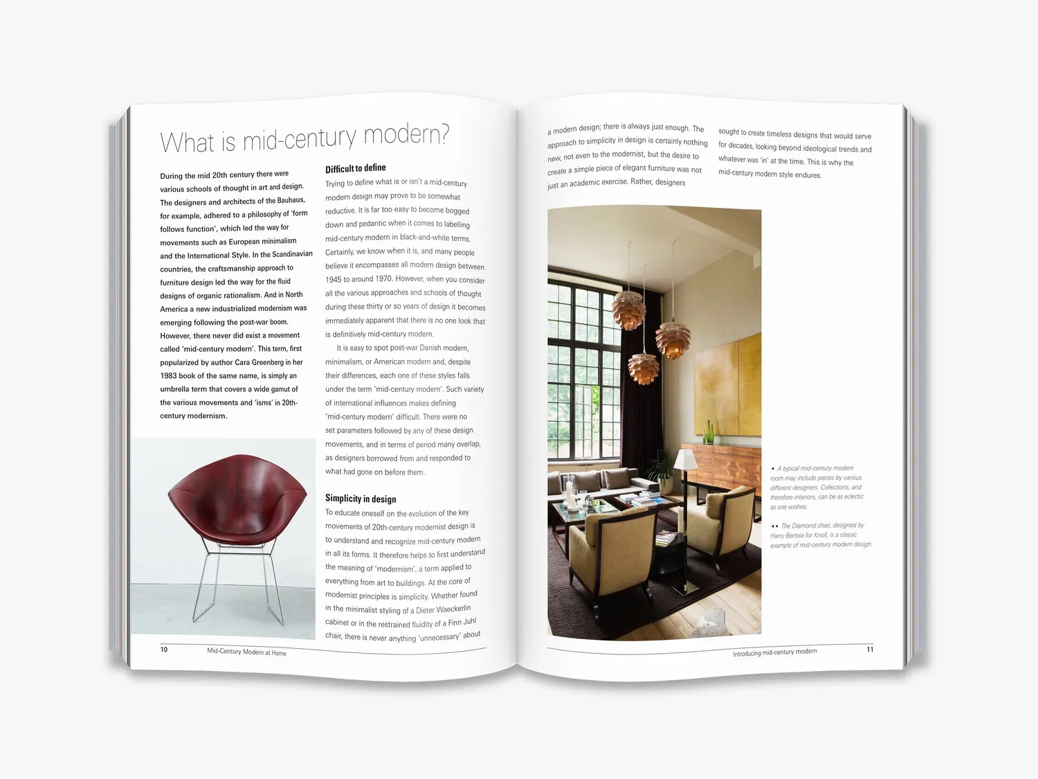 Thames & Hudson Mid-Century Modern at Home boligbog