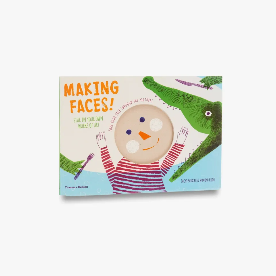 Thames & Hudson Making Faces aktivitetsbog børn masker