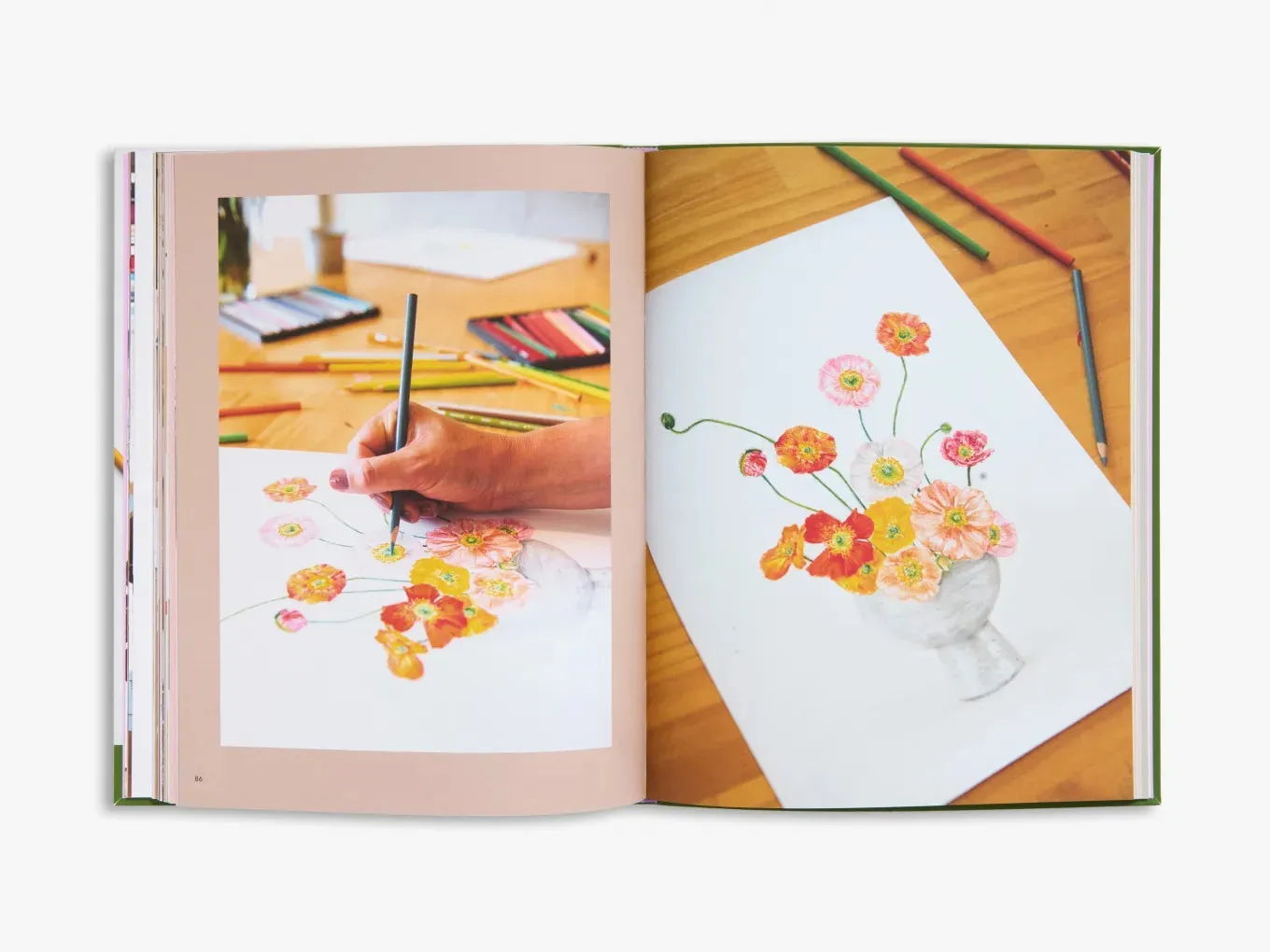Thames & Hudson Art Class Flowers and Foliage bog begynder