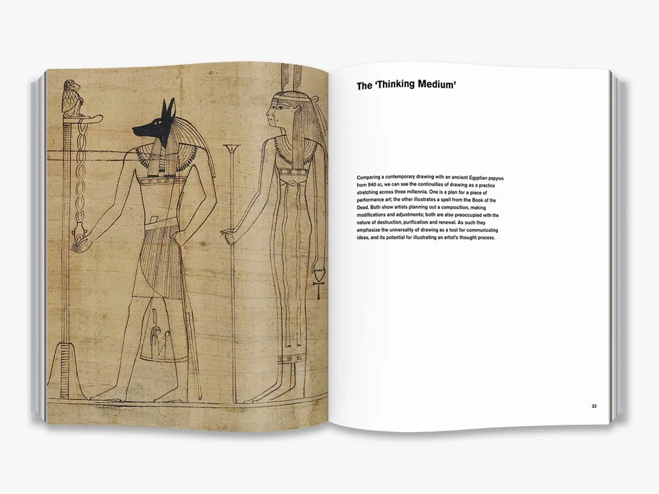 Thames & Hudson Lines of Thought bog om tegnekunst