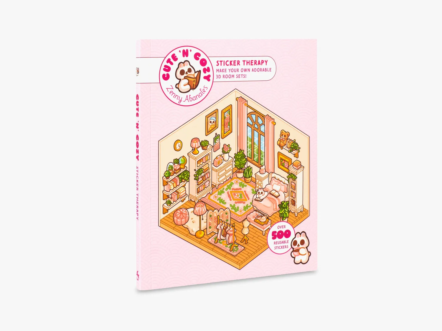 Thames & Hudson Cute n Cozy Sticker Therapy aktivitetsbog