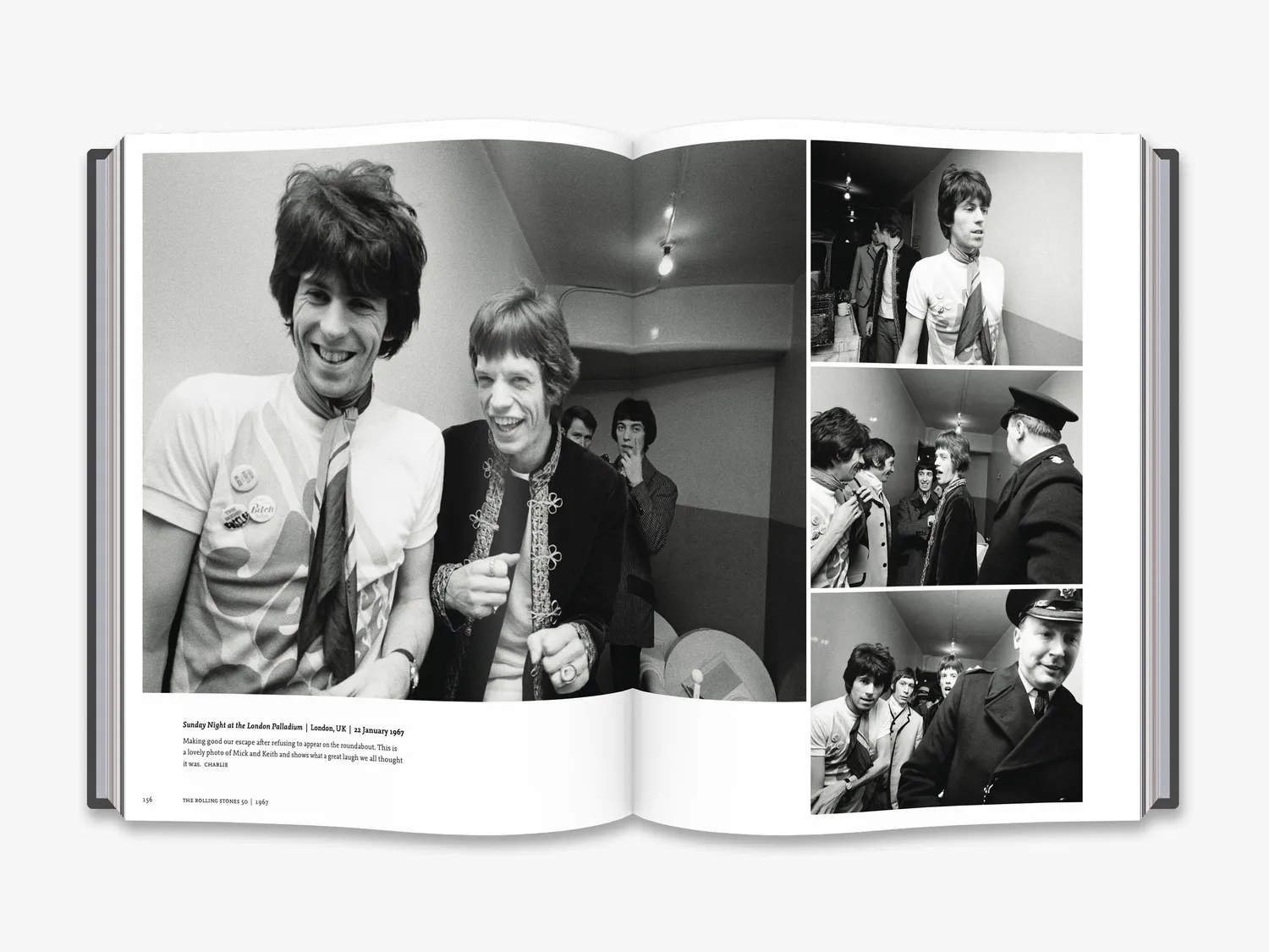 Thames & Hudson The Rolling Stones 50 fotobog rock