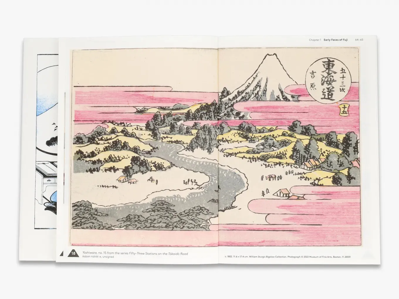 Thames & Hudson Hokusai's Fuji bog træsnit Mount Fuji