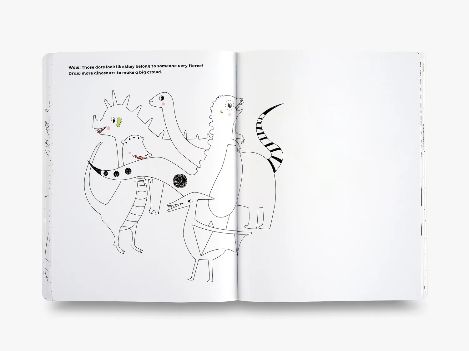 Thames & Hudson Let's Draw with Oscar malebog til børn
