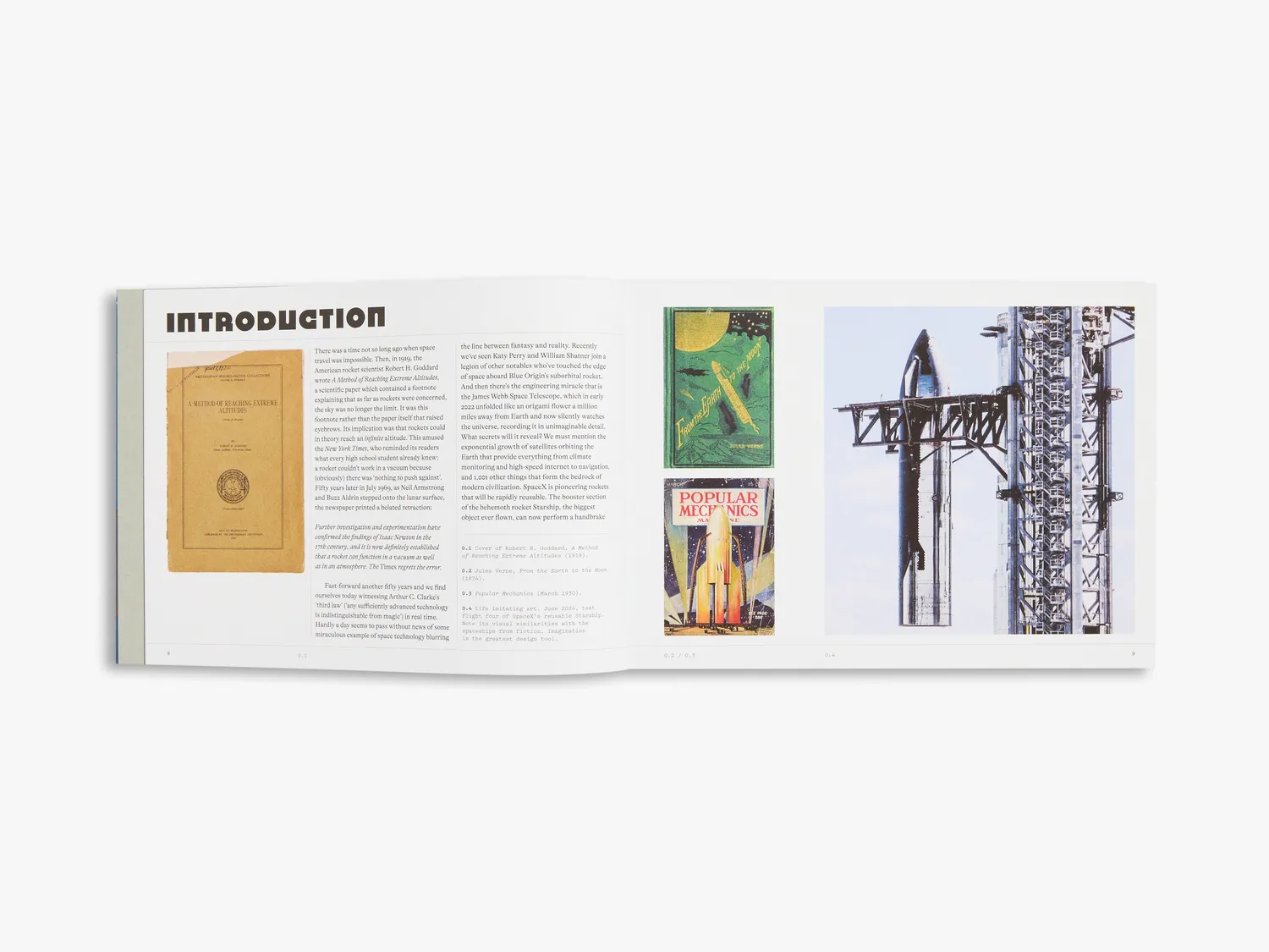 Thames & Hudson Space Journal bog – rumhistorie
