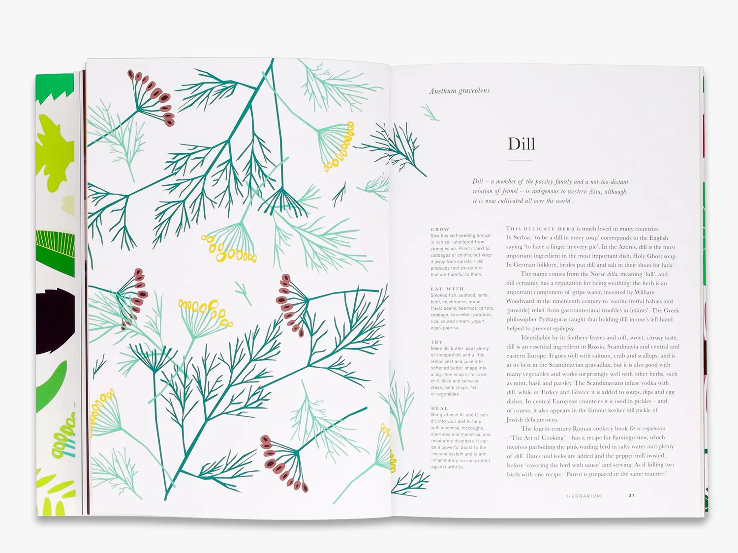 Thames & Hudson Herbarium bog om 100 urter