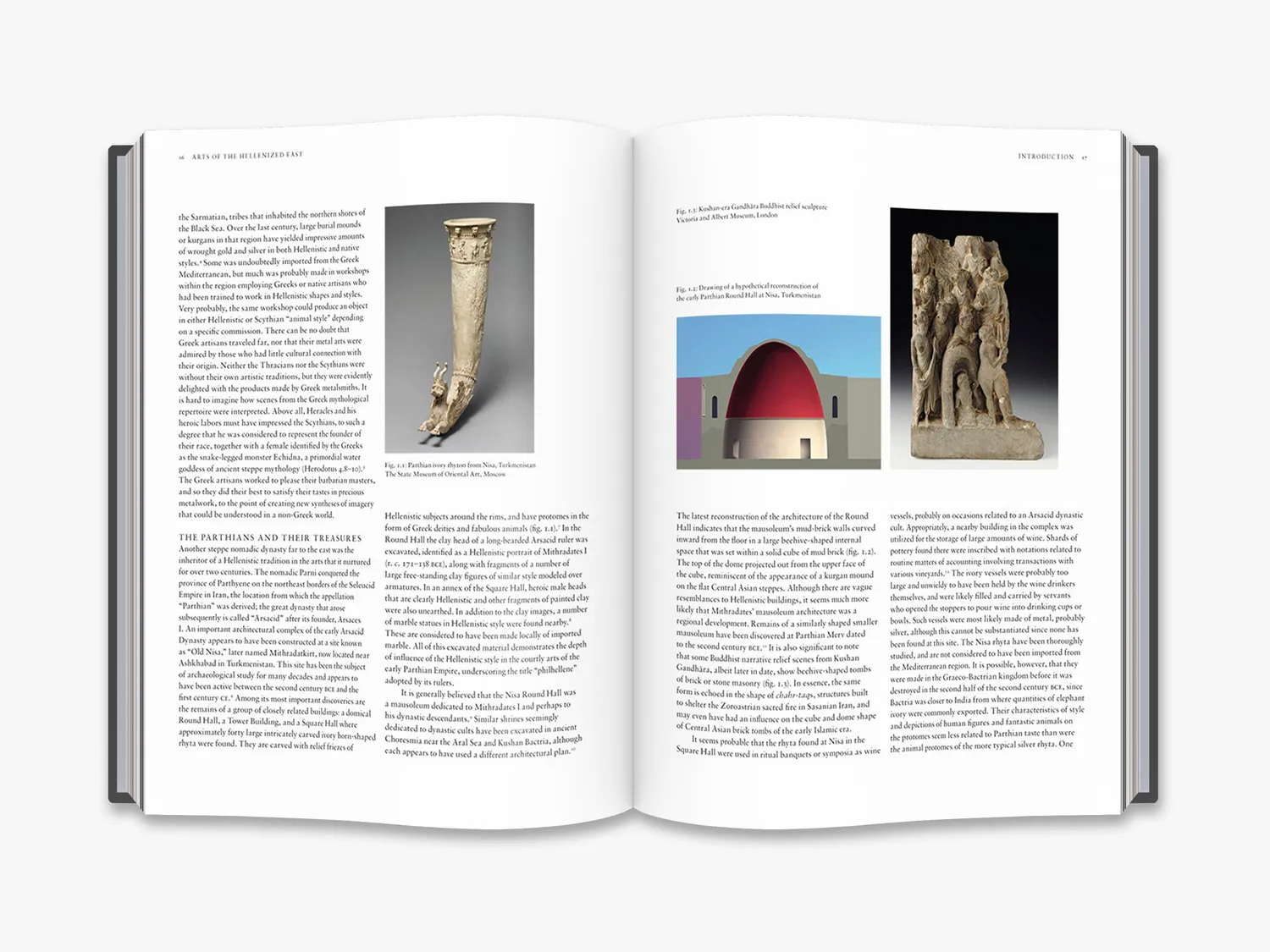 Thames & Hudson Arts of the Hellenized East bog sølvarbejde