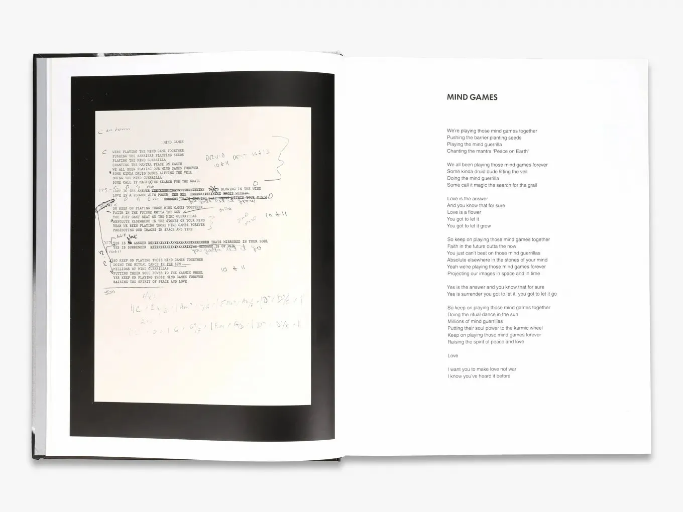 Thames & Hudson Mind Games bog – John Lennon album
