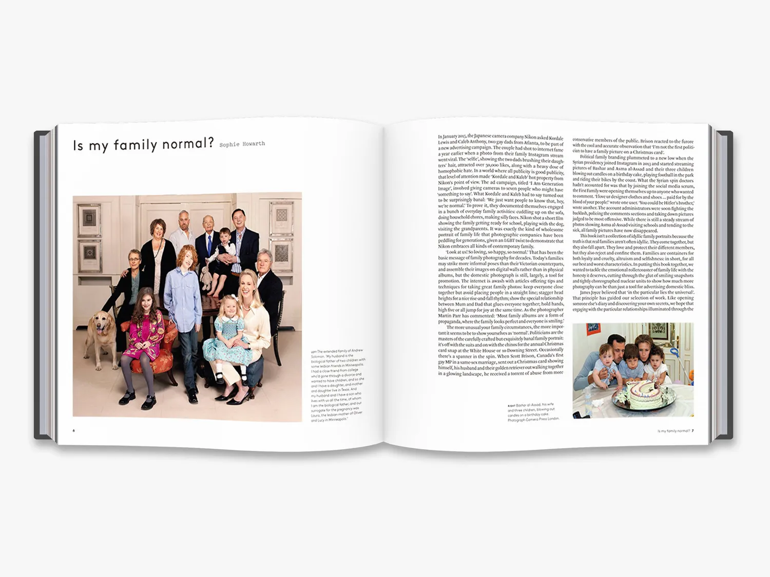 Thames & Hudson Family Photography Now fotobog familier