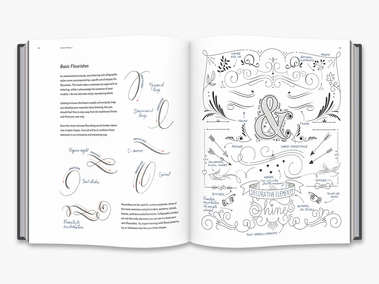 Thames & Hudson The Golden Secrets of Lettering bog illustreret
