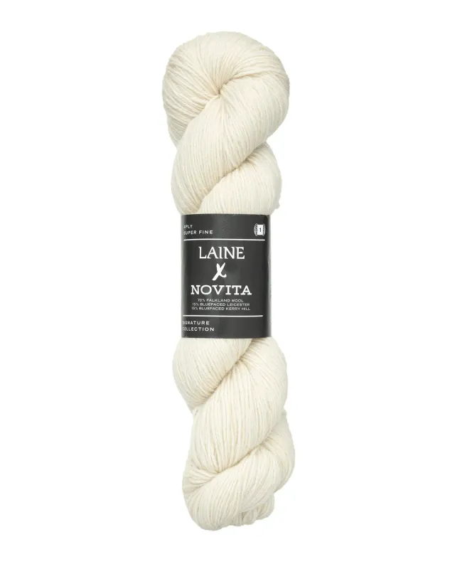Laine Novita 4ply strikkegarn Cloudy Cotton 100g