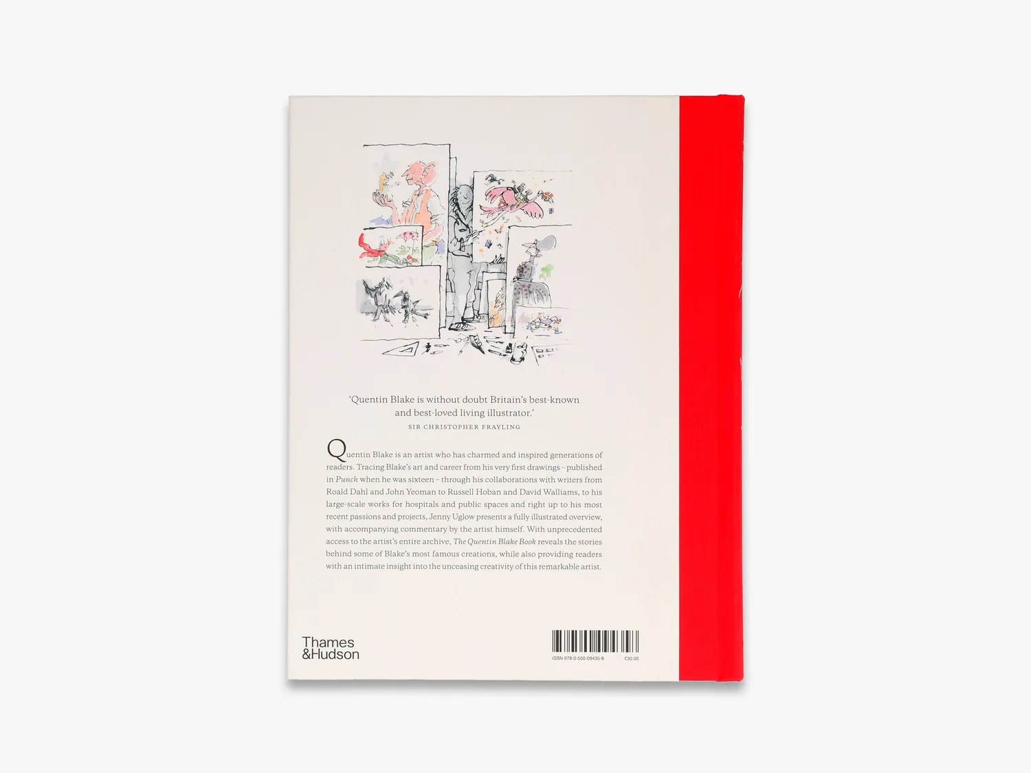 Thames & Hudson The Quentin Blake Book bog illustreret