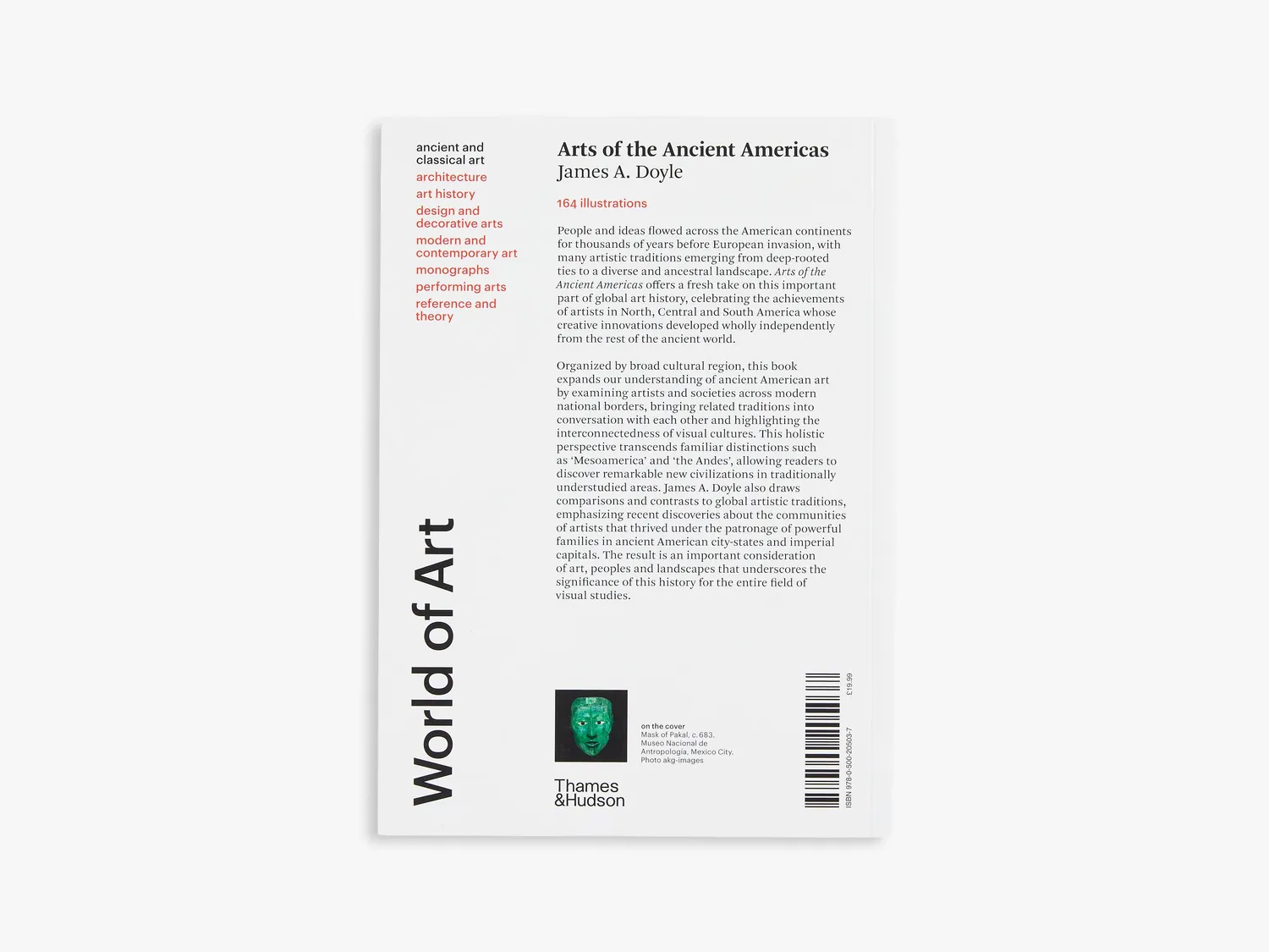 Thames & Hudson Arts of the Ancient Americas kunstbog World of Art