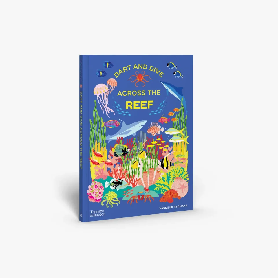 Thames & Hudson Dart and Dive across the Reef børnebog koraller
