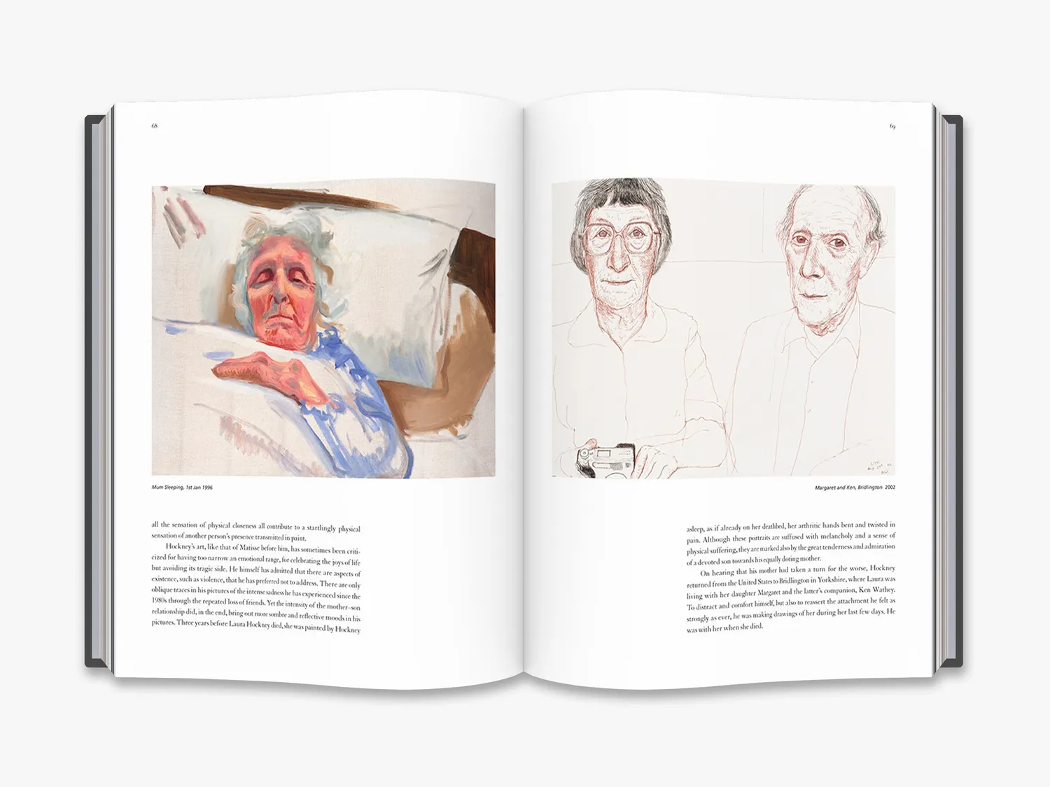 Thames & Hudson Hockney's Portraits and People bog om portrætter