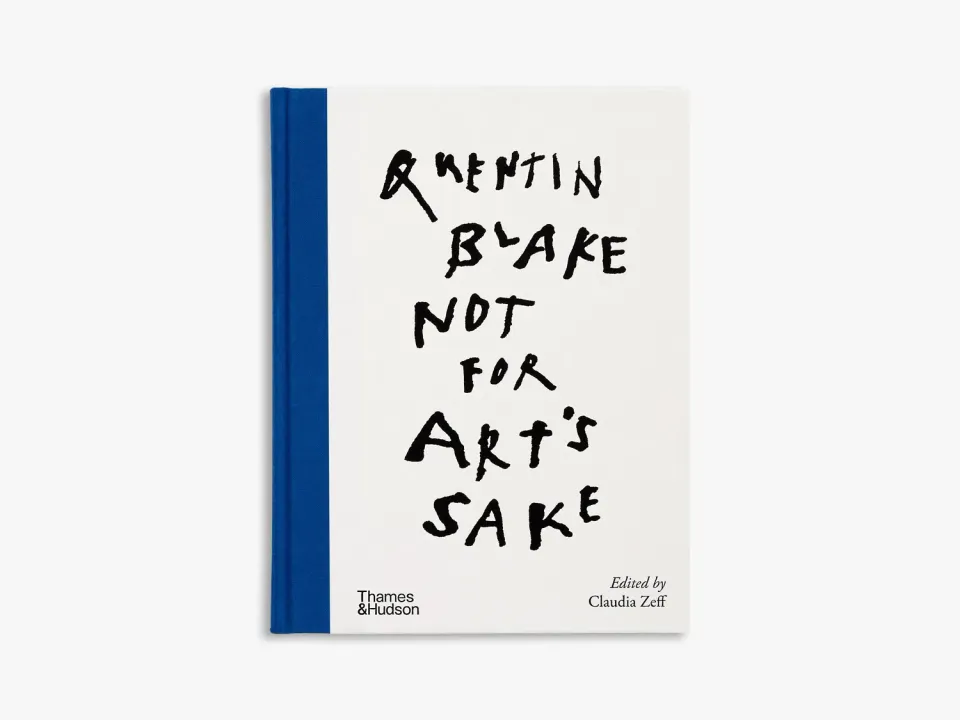 Thames & Hudson Not for Art's Sake bog Quentin Blake