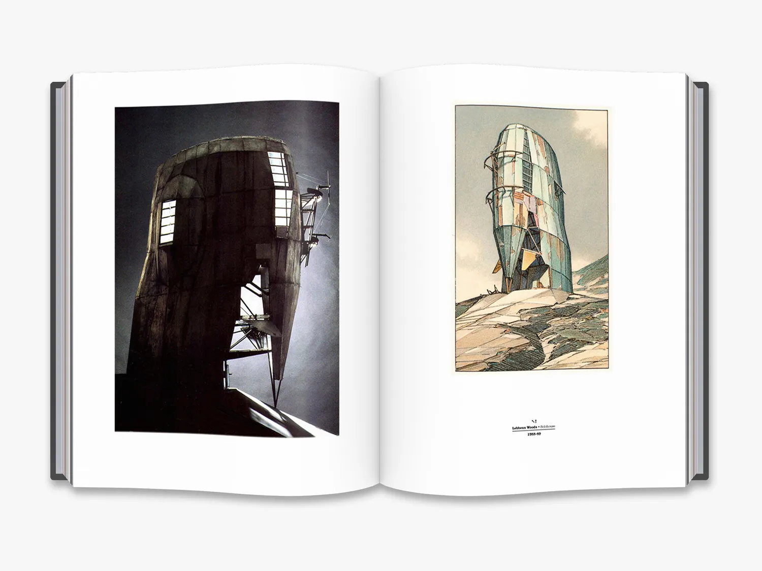 Thames & Hudson Architecture and Surrealism bog illustreret
