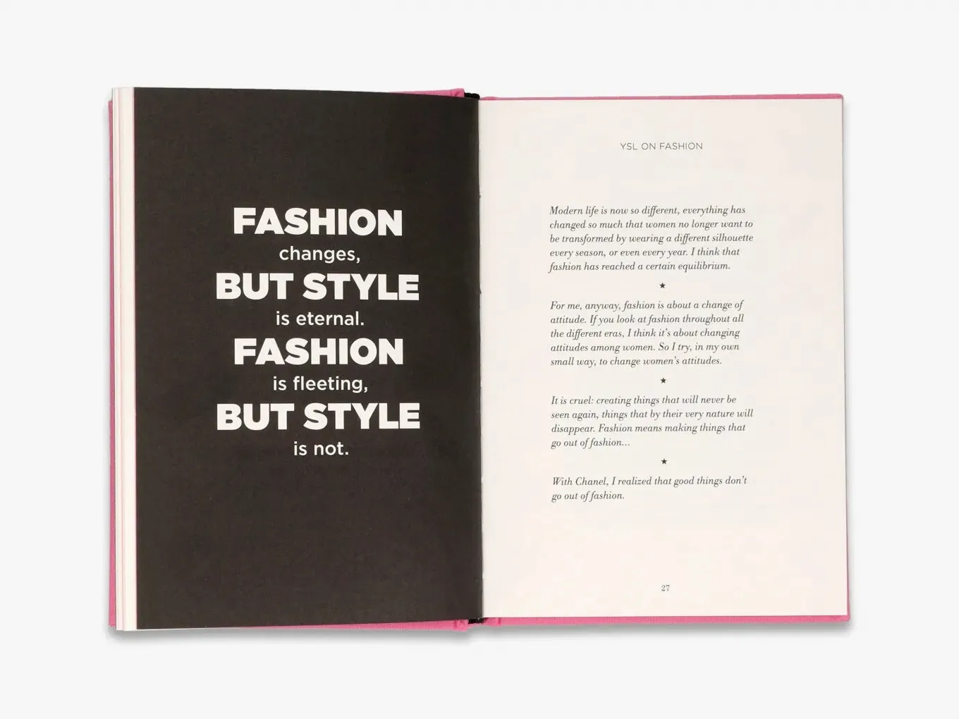 Thames & Hudson The World According to Yves Saint Laurent bog mode