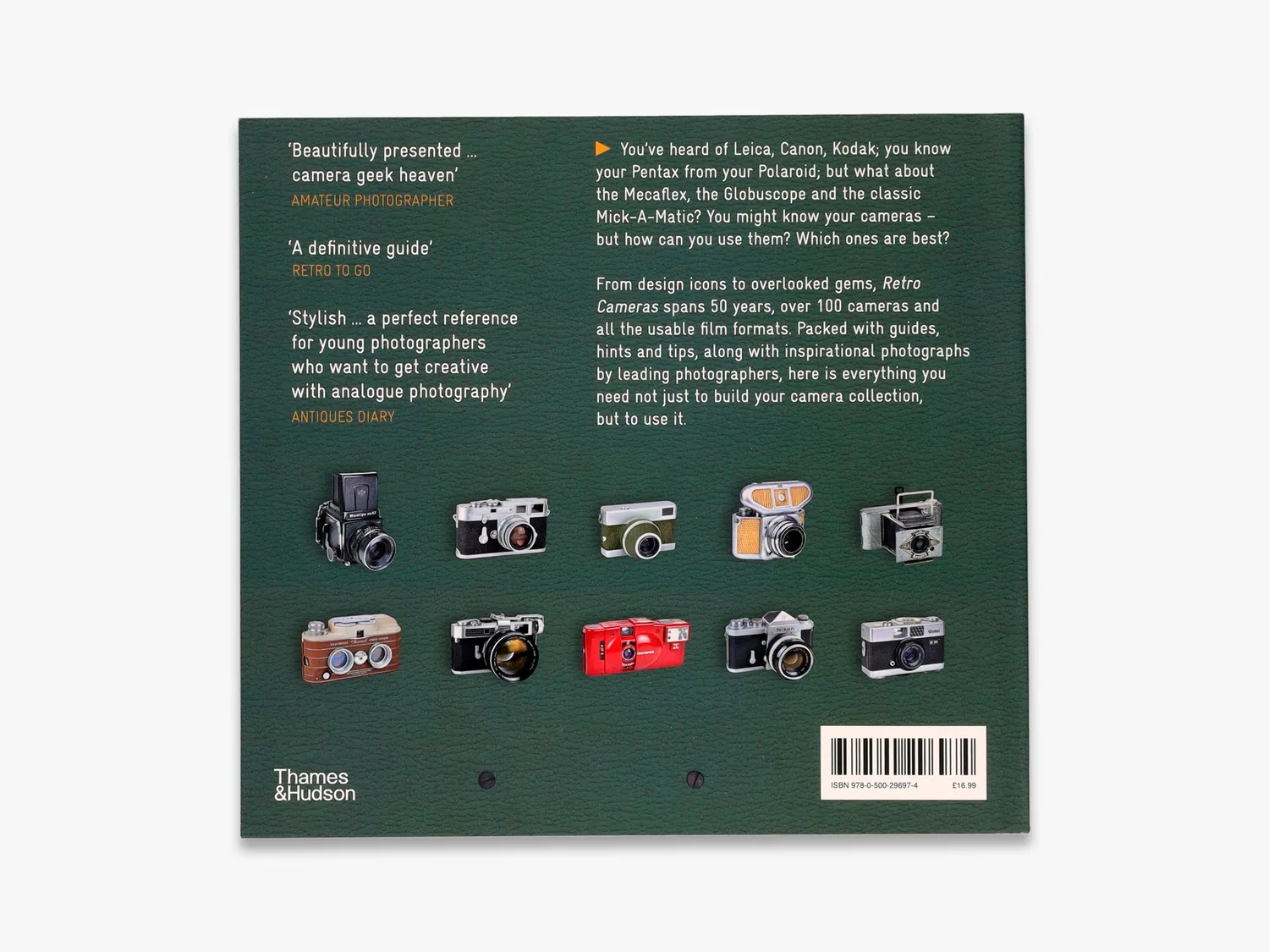 Thames & Hudson Retro Cameras analog fotobog