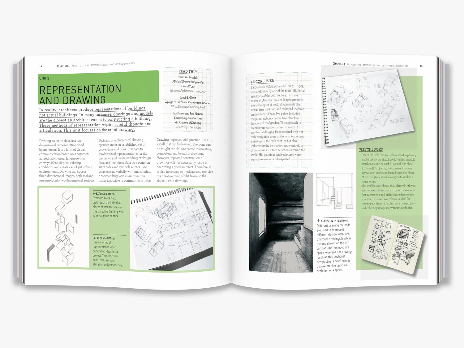 Thames & Hudson The Architectural Drawing Course studiebog tegning